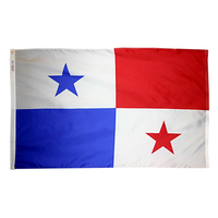 3x5 ft. Nylon Panama Flag Pole Hem Plain
