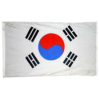 5x8 ft. Nylon Korea South Flag with Heading and Grommets