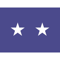 4 ft. x 6 ft. Air Force 2 Star General Flag w/Grommets