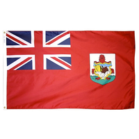 4x6 ft. Nylon Bermuda Flag with Heading and Grommets