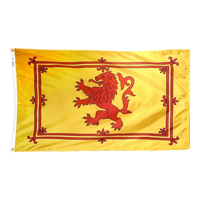 4x6 ft. Nylon Scotland (Lion) Flag with Heading and Grommets