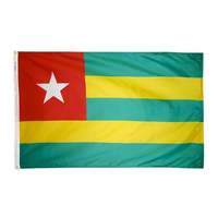 3x5 ft. Nylon Togo Flag Pole Hem Plain