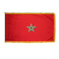 2x3 ft. Nylon Morocco Flag Pole Hem and Fringe