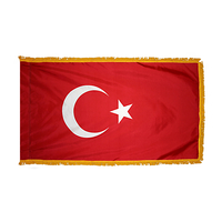 3x5 ft. Nylon Turkey Flag Pole Hem and Fringe