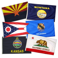 4x6 ft. Set Nylon 50 State Flag with Heading and Grommets