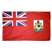 5x8 ft. Nylon Bermuda Flag with Heading and Grommets