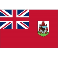 3x5 ft. Nylon Bermuda Flag with Pole Hem