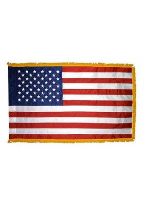 2x3 ft. Nylon U.S. Flag Pole Hem and Fringe