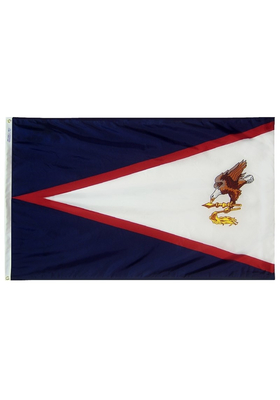 2x3 ft. Nylon American Samoa Flag with Heading and Grommets