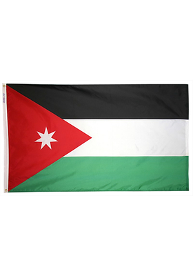 4x6 ft. Nylon Jordan Flag with Heading and Grommets