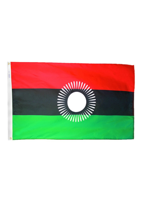 3x5 ft. Nylon Malawi Flag with Heading and Grommets