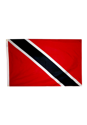 4x6 ft. Nylon Trinidad/Tobago Flag with Heading and Grommets