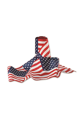 12in. x 25ft. Poly Cotton Patriotic Flag Bunting