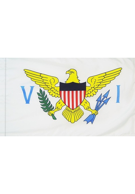4x6 ft. Nylon U.S. Virgin Island Flag Pole Hem