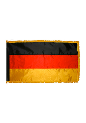 5x8 ft. Nylon Germany Flag Pole Hem and Fringe