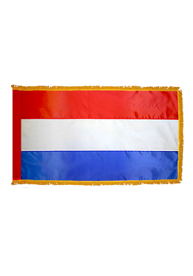 4x6 ft. Nylon Netherlands Flag Pole Hem and Fringe