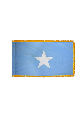 2x3 ft. Nylon Somalia Flag Pole Hem and Fringe