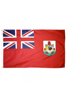 5x8 ft. Nylon Bermuda Flag with Heading and Grommets