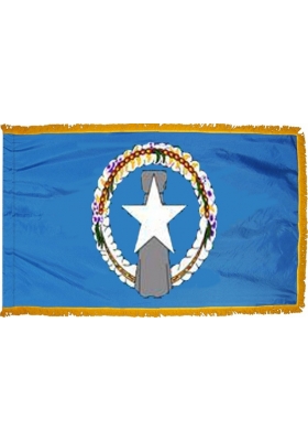 3x5 ft. Nylon U.S. Northern Marianas Flag Pole Hem with Fringe