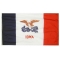 6x10 ft. Nylon Iowa Flag with Heading and Grommets