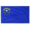 6x10 ft. Nylon Nevada Flag with Heading and Grommets