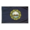 6x10 ft. Nylon New Hampshire Flag with Heading and Grommets
