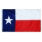 12x18 in. Poly Cotton Printed Texas Flag-12 Pack