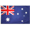 4x6 ft. Nylon Australia Flag Pole Hem Plain