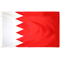 4x6 ft. Nylon Bahrain Flag Pole Hem Plain