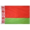 4x6 ft. Nylon Belarus Flag Pole Hem Plain