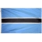 4x6 ft. Nylon Botswana Flag with Heading and Grommets