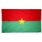 4x6 ft. Nylon Burkina Faso Flag Pole Hem Plain
