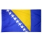 2x3 ft. Nylon Bosnia-Herzegovina Flag Pole Hem Plain