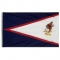 6x10 ft. Nylon American Samoa Flag with Heading and Grommets