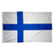5x8 ft. Nylon Finland Flag with Heading and Grommets