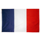 5x8 ft. Nylon France Flag with Heading and Grommets