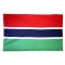 3x5 ft. Nylon Gambia Flag with Heading and Grommets