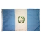4x6 ft. Nylon Guatemala Flag Pole Hem Plain