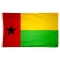 4x6 ft. Nylon Guinea Bissau Flag with Heading and Grommets