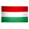 2x3 ft. Nylon Hungary Flag Pole Hem Plain