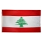 4x6 ft. Nylon Lebanon Flag with Heading and Grommets
