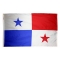 4x6 ft. Nylon Panama Flag with Heading and Grommets
