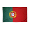4x6 ft. Nylon Portugal Flag Pole Hem Plain