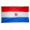 5x8 ft. Nylon Paraguay Flag with Heading and Grommets