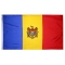 2x3 ft. Nylon Moldova Flag with Heading and Grommets