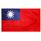 3x5 ft. Nylon China (Taiwan) Flag with Heading and Grommets