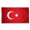 4x6 ft. Nylon Turkey Flag Pole Hem Plain