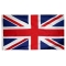 3x5 ft. Nylon United Kingdom Flag Pole Hem Plain
