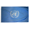 4x6 ft. Nylon United Nations Flag with Heading and Grommets