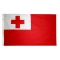 2x3 ft. Nylon Tonga Flag with Heading and Grommets